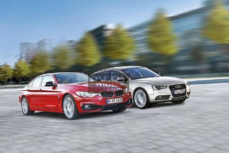 BMW 4er Grand Coupé, Audi A5 Sportback BMW 4er Grand Coupé, Audi A5 Sportback