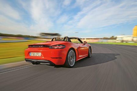 Porsche Boxster S, Heckansicht