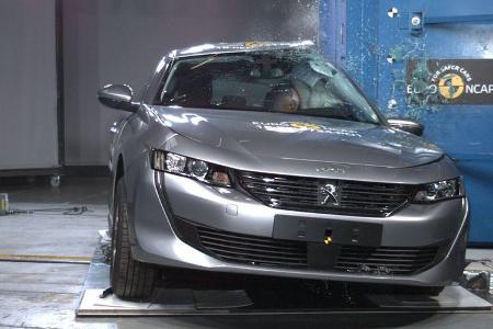 EuroNCAP Crashtest Peugeot 508