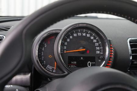 Mini Clubman One D, Rundinstrumente