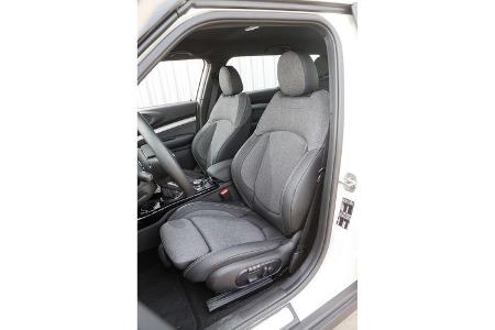 Mini Clubman One D, Fahrersitz