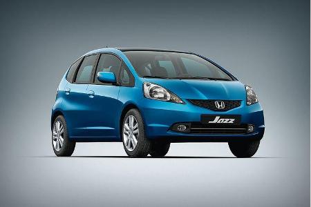 Weitere Modelle aus dem aktuellen Programm: Honda Jazz.