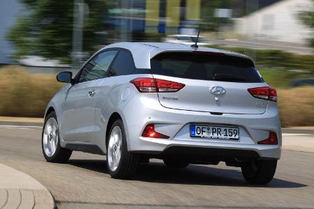 Hyundai i20 Coupé 1.4 CRDi, Heckansicht