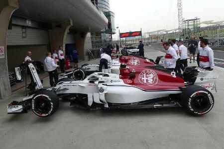 Sauber - Formel 1 - GP China - Shanghai - 12. April 2018
