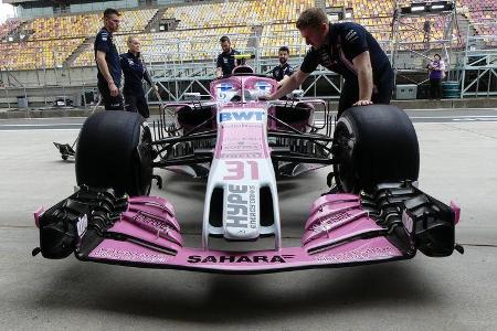 Force India - Formel 1 - GP China - Shanghai - 12. April 2018