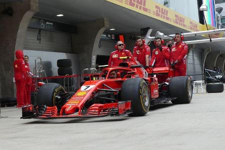 Ferrari - Formel 1 - GP China - Shanghai - 12. April 2018