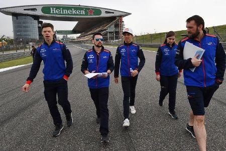 Toro Rosso - Formel 1 - GP China - Shanghai - 12. April 2018