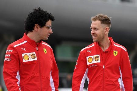 Sebastian Vettel - Ferrari - Formel 1 - GP China - Shanghai - 12. April 2018