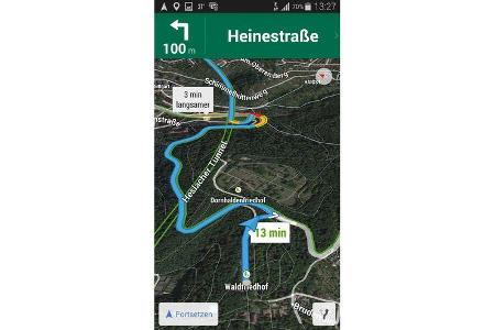 Navigationsgerät, Technik