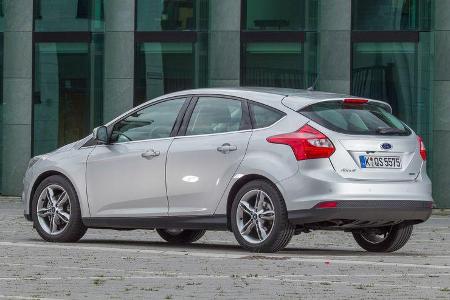 Ford Focus 1.0 Ecoboost, Heckansicht