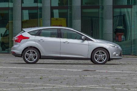 Ford Focus 1.0 Ecoboost, Seitenansicht