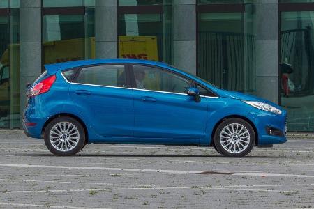 Ford Fiesta 1.0 Ecoboost, Seitenansicht