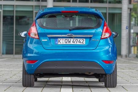 Ford Fiesta 1.0 Ecoboost, Heckansicht