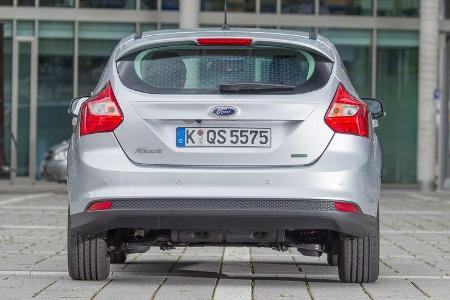Ford Focus 1.0 Ecoboost, Heckansicht