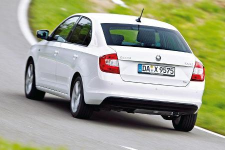 Skoda Rapid, Heckansicht
