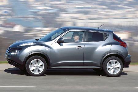 Nissan Juke, Seitenansicht