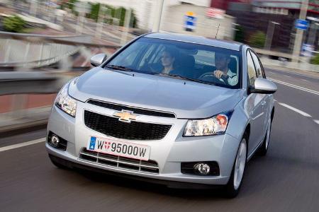 Chevrolet Cruze, Frontansicht