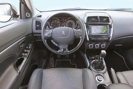Peugeot 4008 HDi 115 Allure, Cockpit, Lenkrad