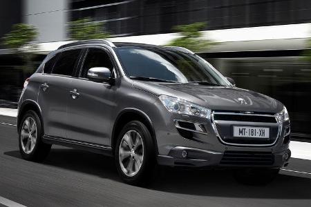 Peugeot 4008, Frontansicht