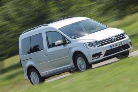 VW Caddy 2.0 TDI, Seitenansicht