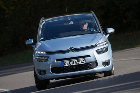 Citroën Grand C4 Picasso e-HDi 115 Intensive, Frontansicht