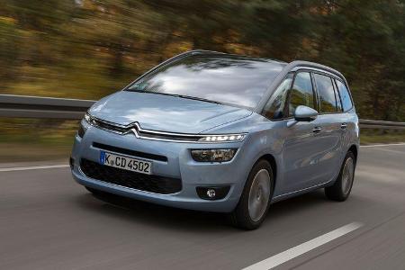 Citroën Grand C4 Picasso e-HDi 115 Intensive, Frontansicht