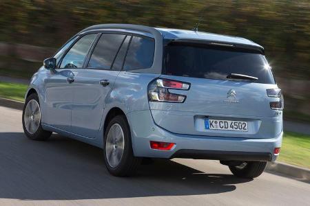 Citroën Grand C4 Picasso e-HDi 115 Intensive, Heckansicht