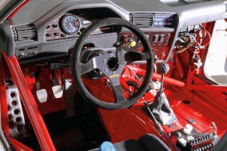 BMW M3 DTM, Cockpit, Lenkrad
