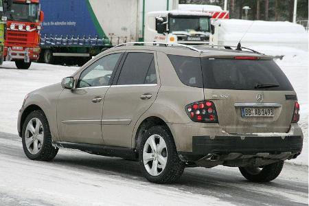 Mercedes M-Klasse Facelift