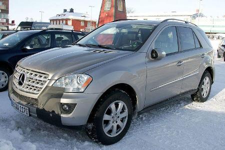 Mercedes M-Klasse Facelift