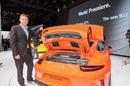 Porsche 911 GT3 RS Sitzprobe