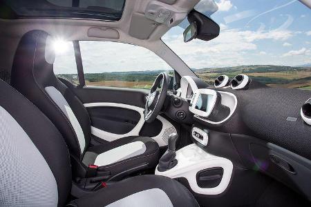 07/2014, Smart Fortwo, Innenraum