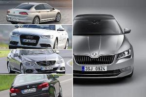 Skoda Superb im Vergleich