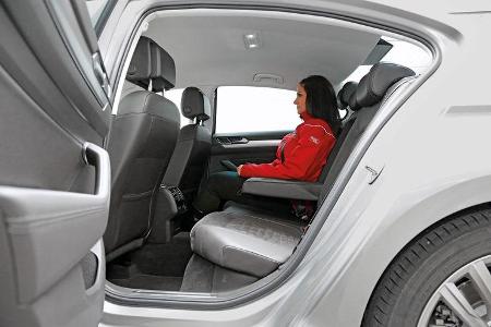 VW Passat 2.0 TDI 4Motion, Fondsitz, Beinfreiheit