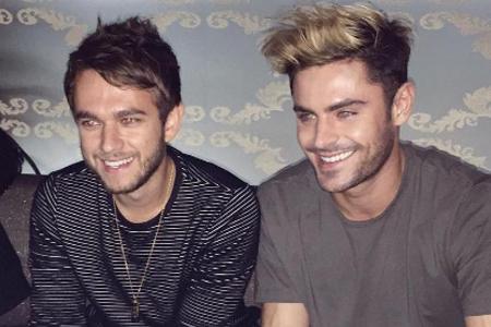 DJ Zedd (li.) spielt gegen seinen Freund Zac Efron DJ Zedd (li.) spielt gegen seinen Freund Zac Efron