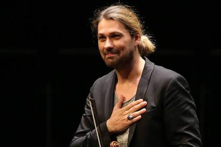 David Garrett bei einem seiner Konzerte David Garrett bei einem seiner Konzerte