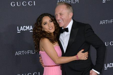Salma Hayek ist seit neun Jahren mit François-Henri Pinault verheiratet Salma Hayek ist seit neun Jahren mit François-Henri Pinault verheiratet