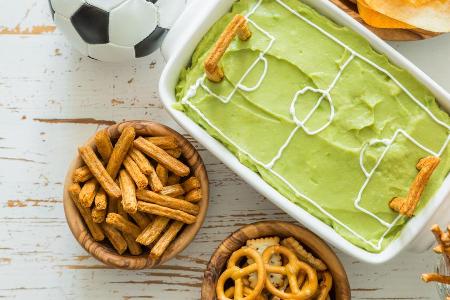 Das Guacamole-Spielfeld sorgt für mehr Spaß auf dem Esstisch