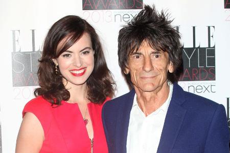 Ron Wood und seine Ehefrau Sally sind seit 2012 verheiratet Ron Wood und seine Ehefrau Sally sind seit 2012 verheiratet