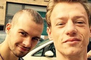 Eric Stehfest und Vincent Krüger drehen gemeinsam einen Film