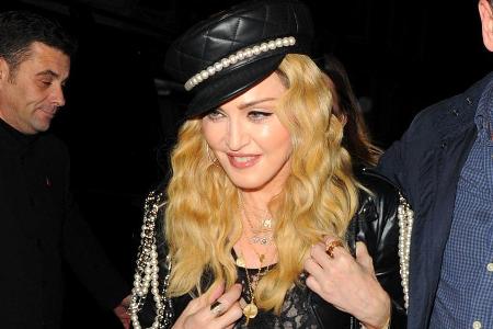 Madonna macht auf Rock-Chick Madonna macht auf Rock-Chick