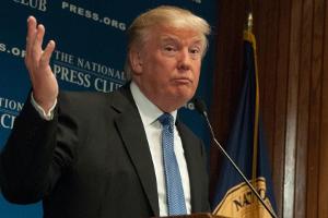 Donald Trump wird ständig angebaggert