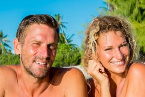 Peer Kusmagk und Janni Hönscheid: Liebe war es schon "am ersten Tag"