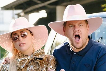 Lady Gaga machte eine Spritztour mir James Corden Lady Gaga machte eine Spritztour mir James Corden