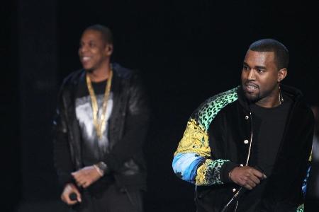 2011 gaben Jay Z (links) und Kanye West noch beste Kumpels, jetzt haben sie angeblich Streit 2011 gaben Jay Z (links) und Kanye West noch beste Kumpels, jetzt haben sie angeblich Streit