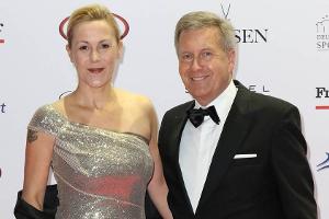 Christian und Bettina Wulff strahlen auf dem roten Teppich