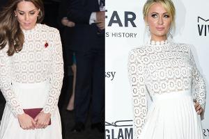 Herzogin Kate vs Paris Hilton: Wem steht das Kleid des Jahres besser?