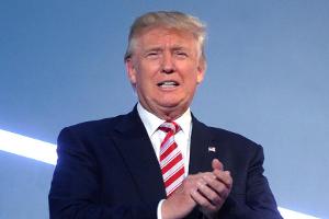 So freut sich Donald Trumps Enkel für seinen Opa