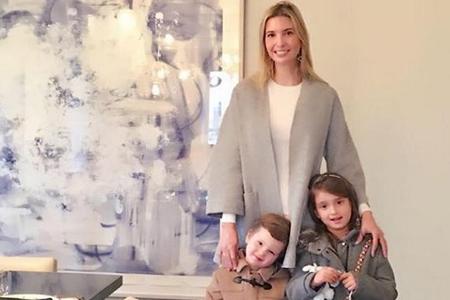 Ivanka Trump mit ihren Kindern Joseph (3) und Arabella (5)