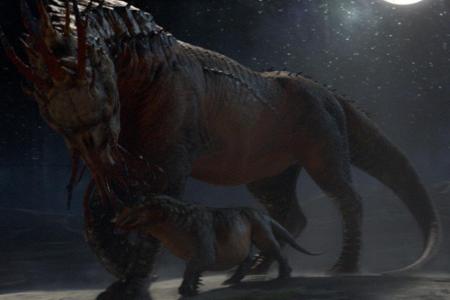 Auch ein Graphorn ist dabei. Diese gehörnten Wesen sind sehr aggressiv - Newt hat sie trotzdem in seinem Koffer. Genau wie v...